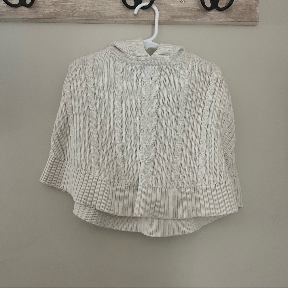 Toddler Sweater Poncho
